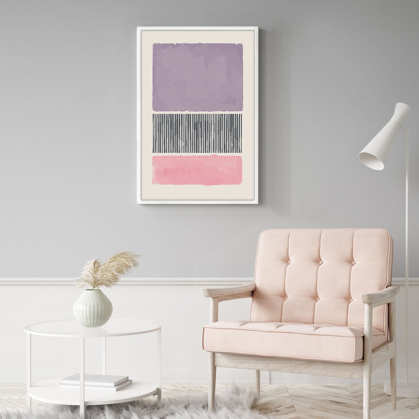 Ethan Taylor 'Color Palette Purple' Framed Art Print