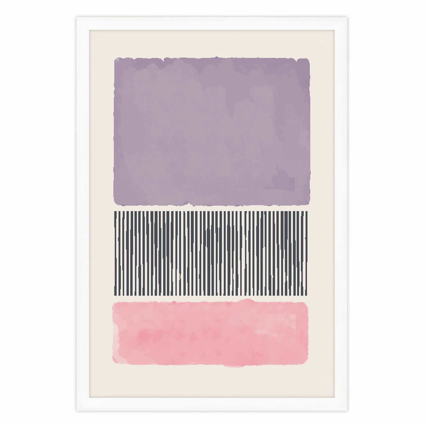 Ethan Taylor 'Color Palette Purple' Framed Art Print