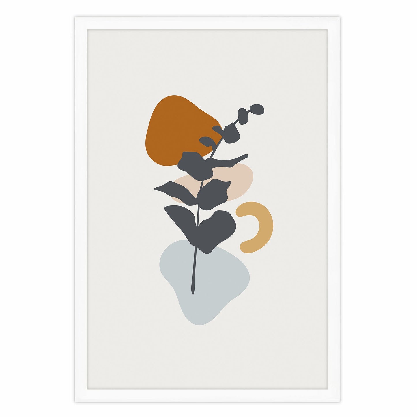 Ethan Taylor 'Minimalist Botanical I' Framed Art Print