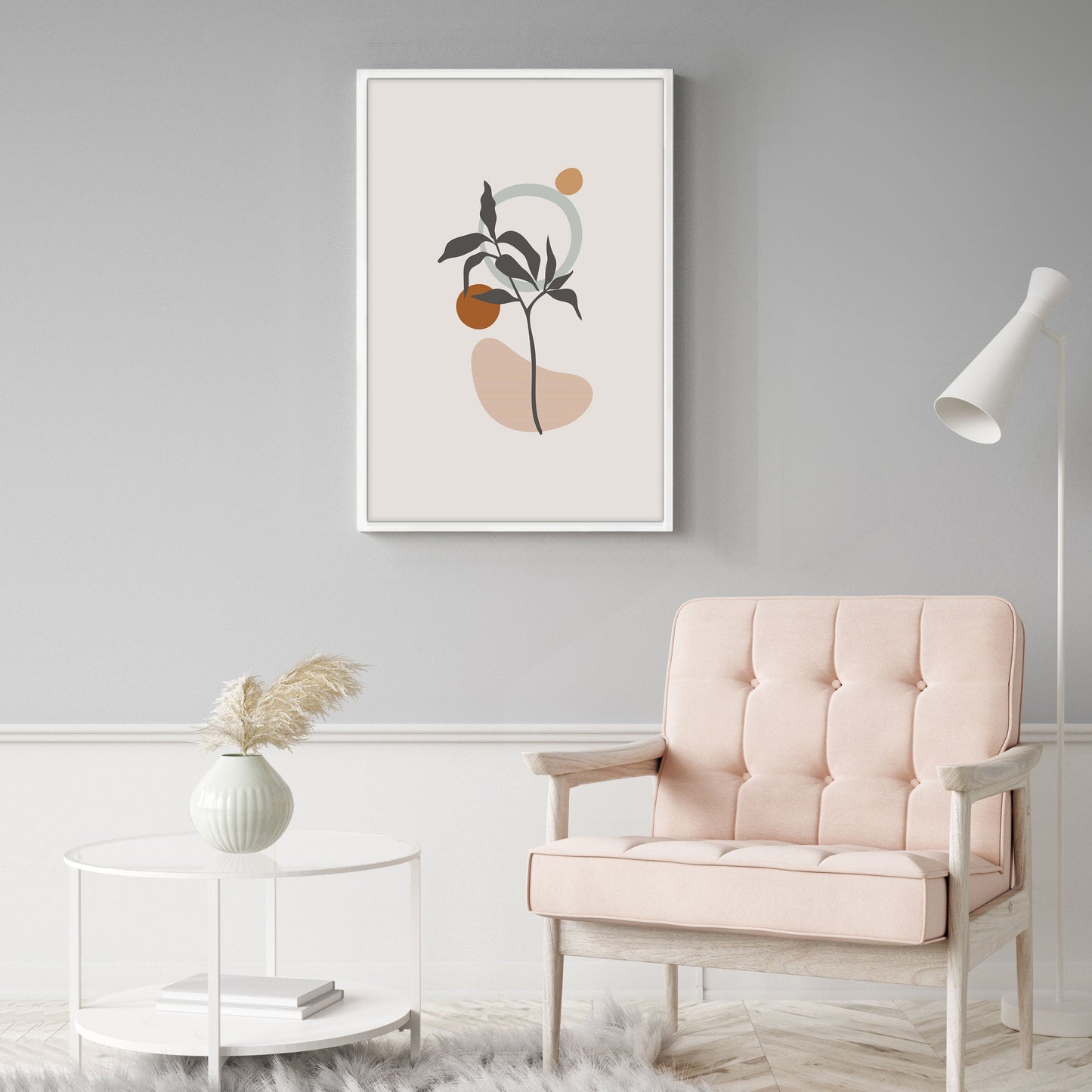 Ethan Taylor 'Minimalist Botanical II' Framed Art Print