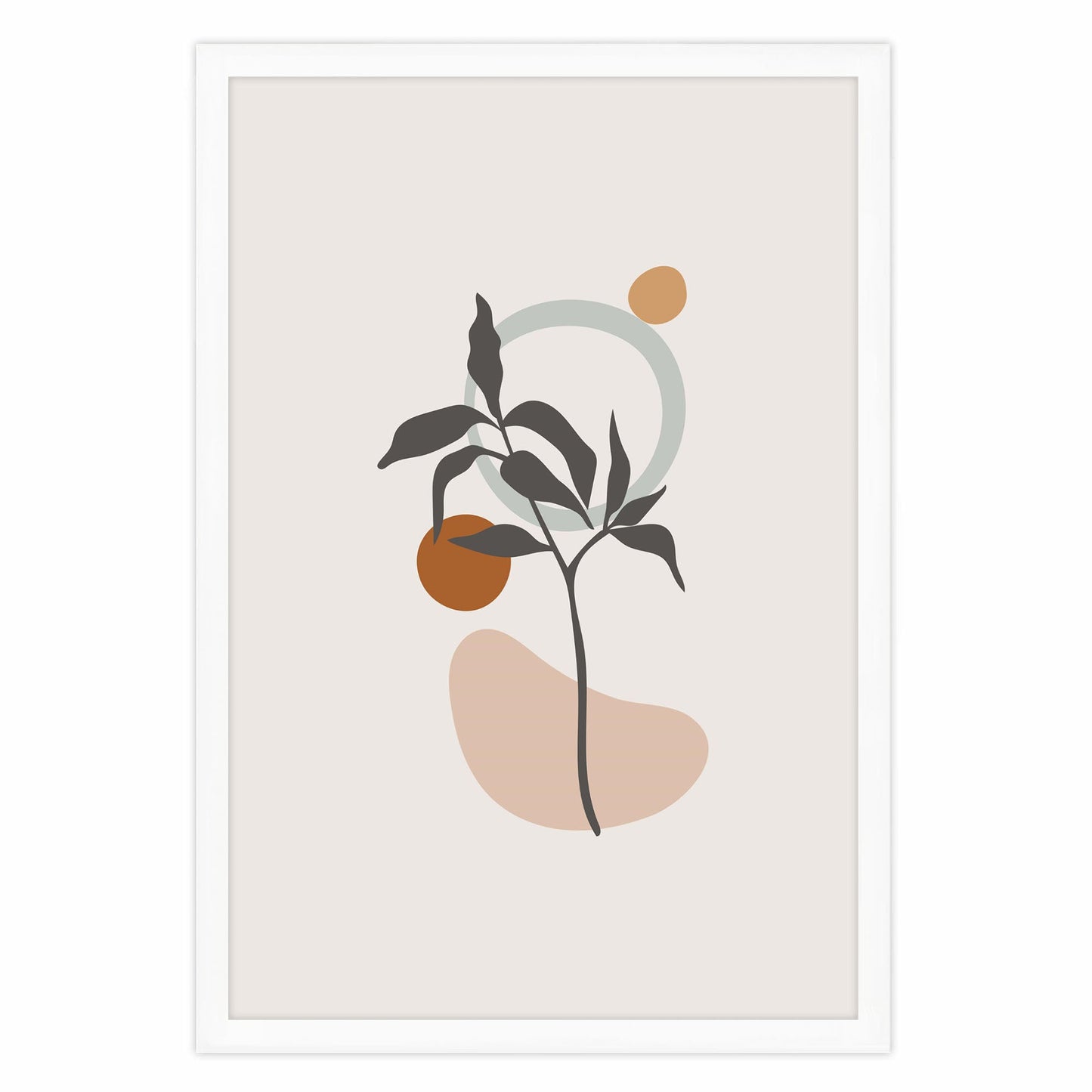 Ethan Taylor 'Minimalist Botanical II' Framed Art Print