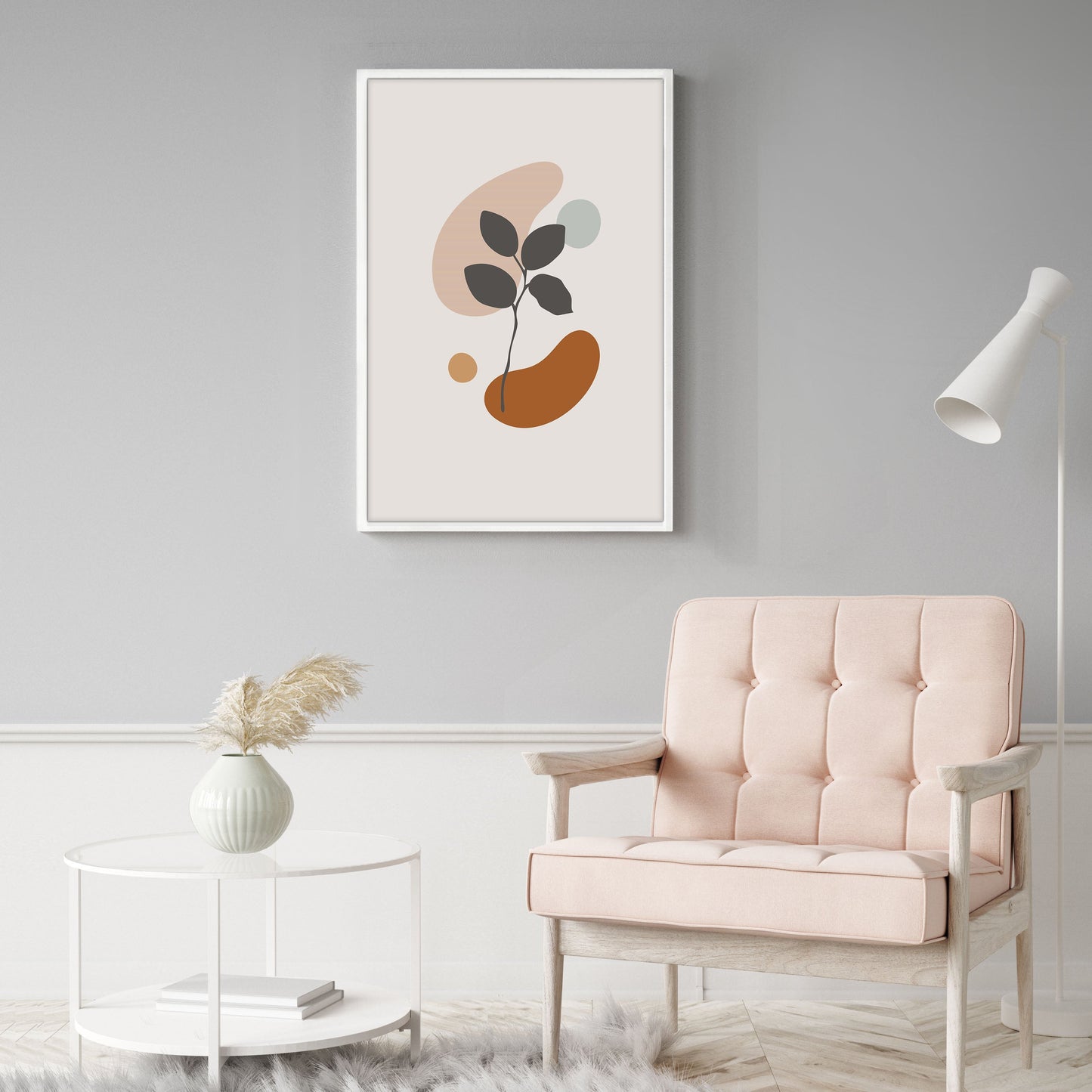 Ethan Taylor 'Minimalist Botanical III' Framed Art Print