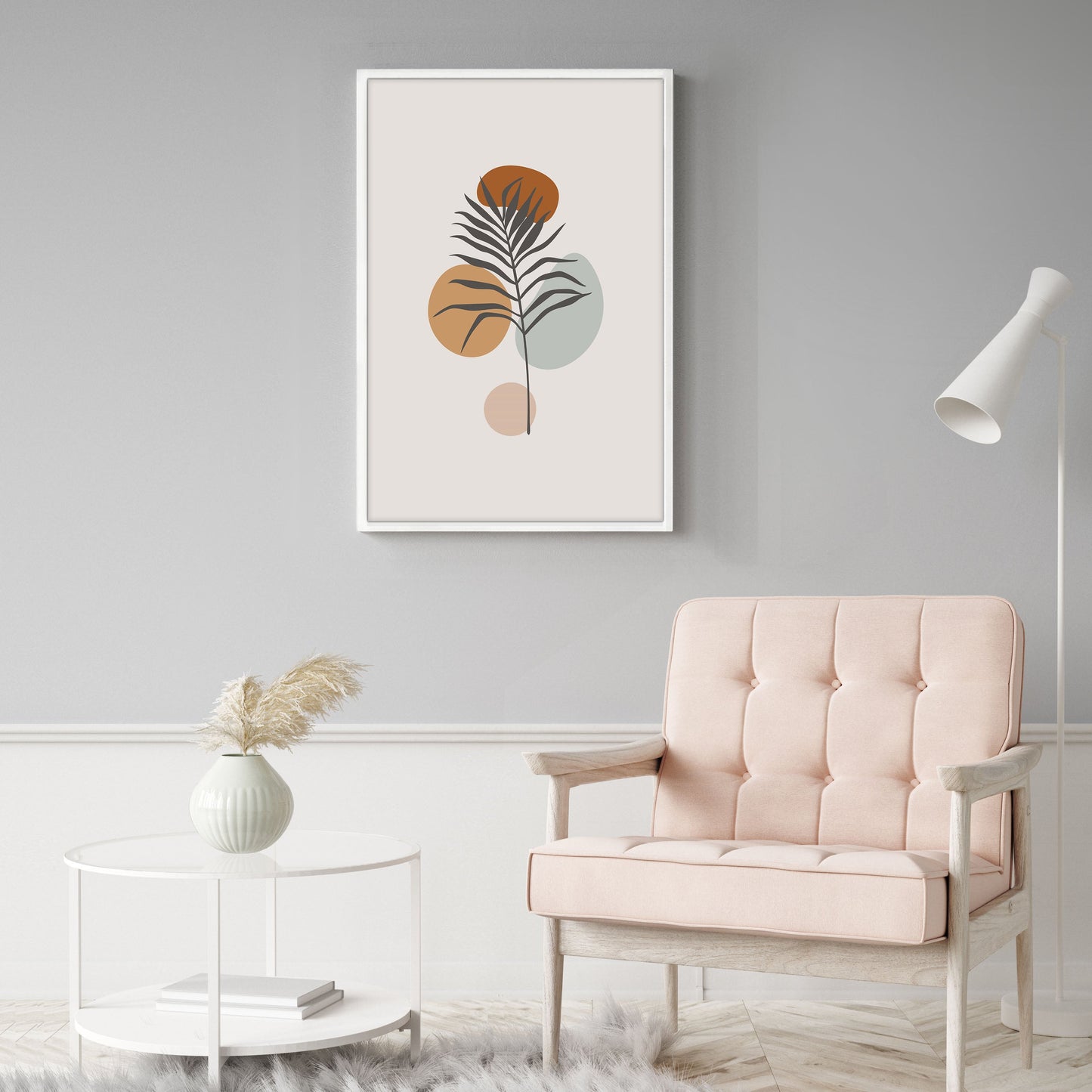 Ethan Taylor 'Minimalist Botanical IV' Framed Art Print