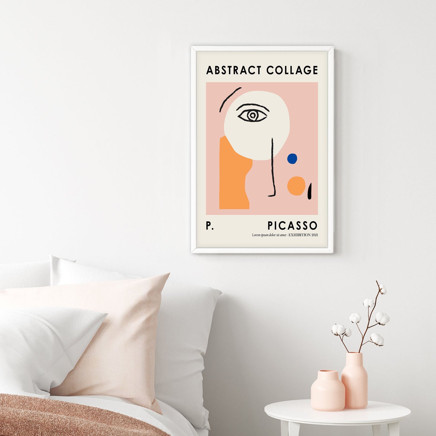 Ethan Taylor 'Picasso Abstract Figure I' Framed Art Print