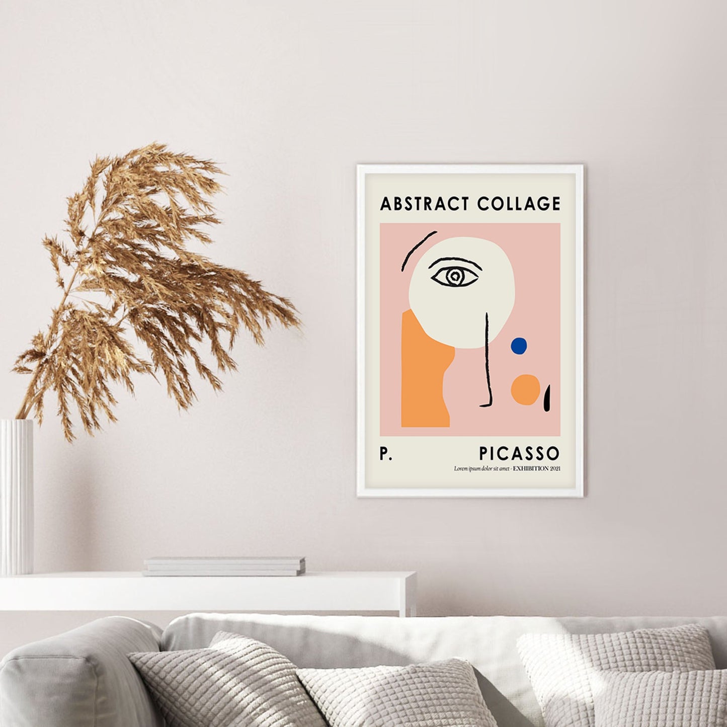 Ethan Taylor 'Picasso Abstract Figure I' Framed Art Print