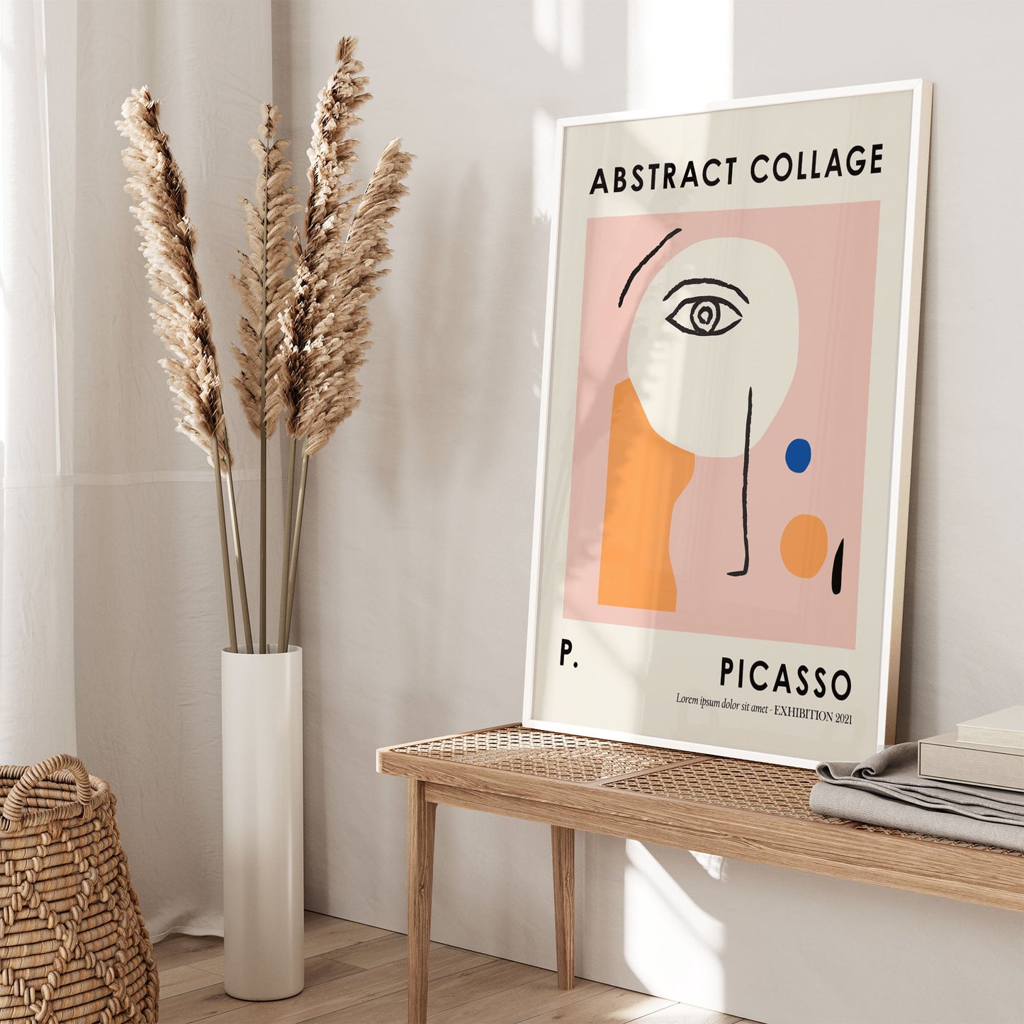 Ethan Taylor 'Picasso Abstract Figure I' Framed Art Print