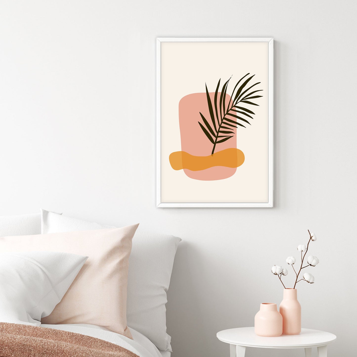 Ethan Taylor 'Palm Leaf' Framed Art Print