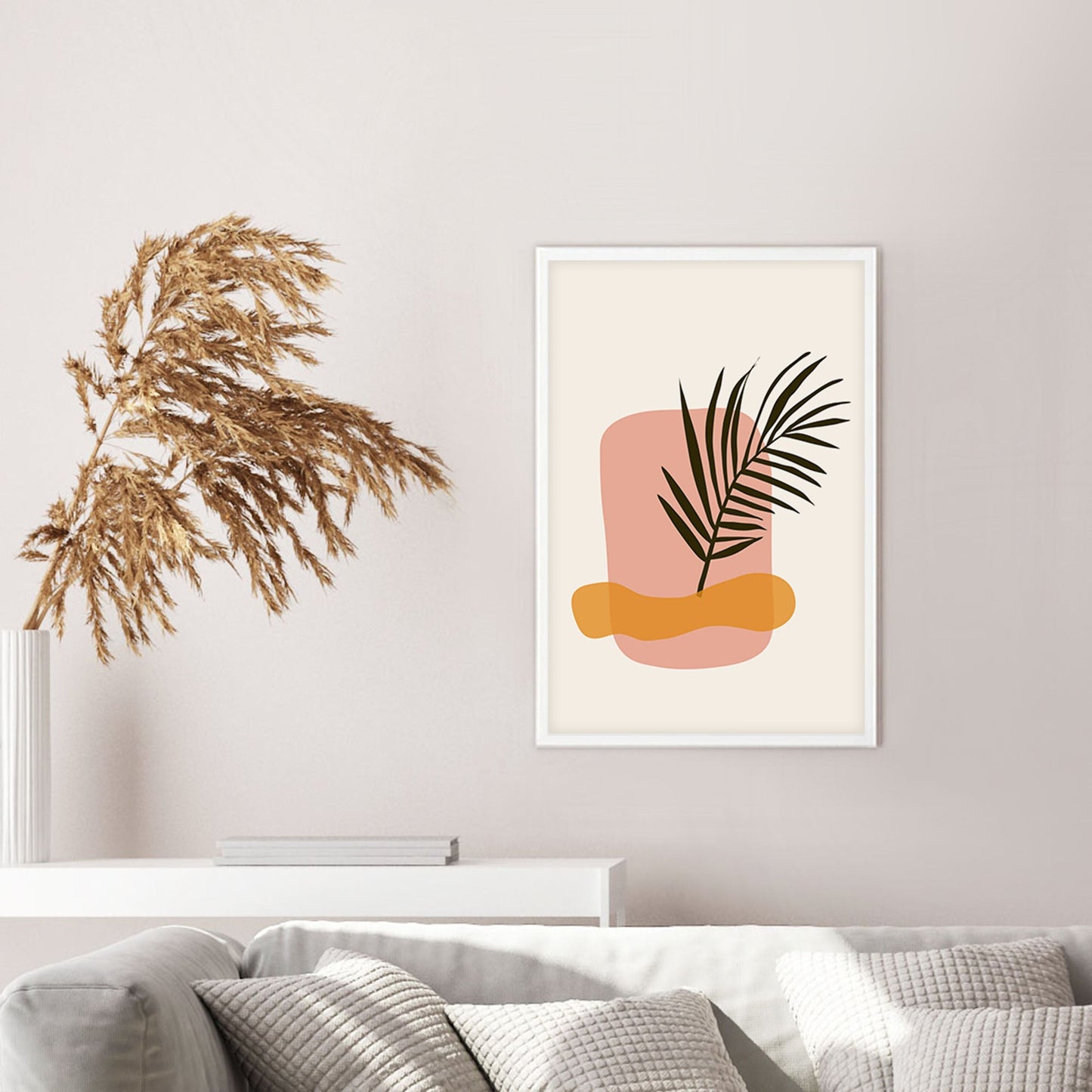 Ethan Taylor 'Palm Leaf' Framed Art Print