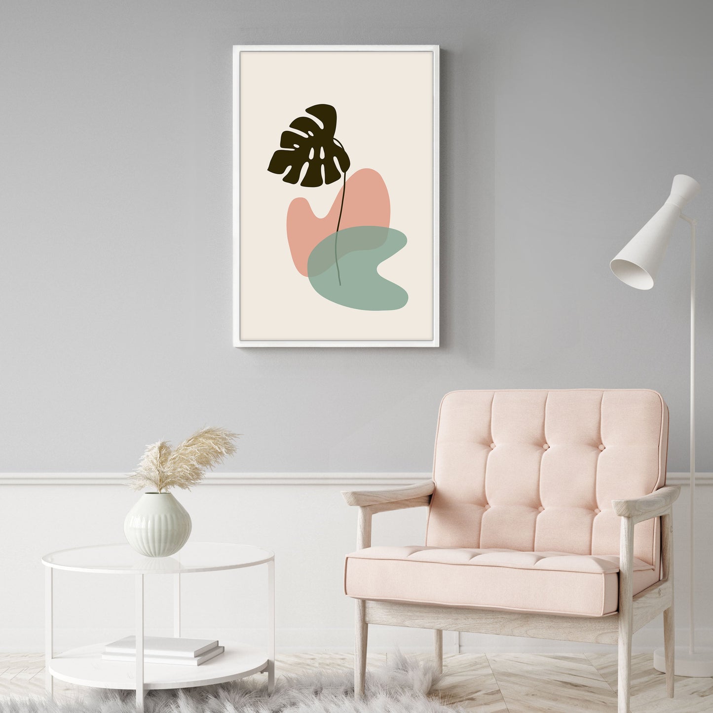 Ethan Taylor 'Bohemian Monstera' Framed Art Print