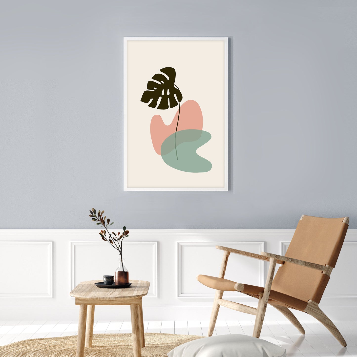 Ethan Taylor 'Bohemian Monstera' Framed Art Print