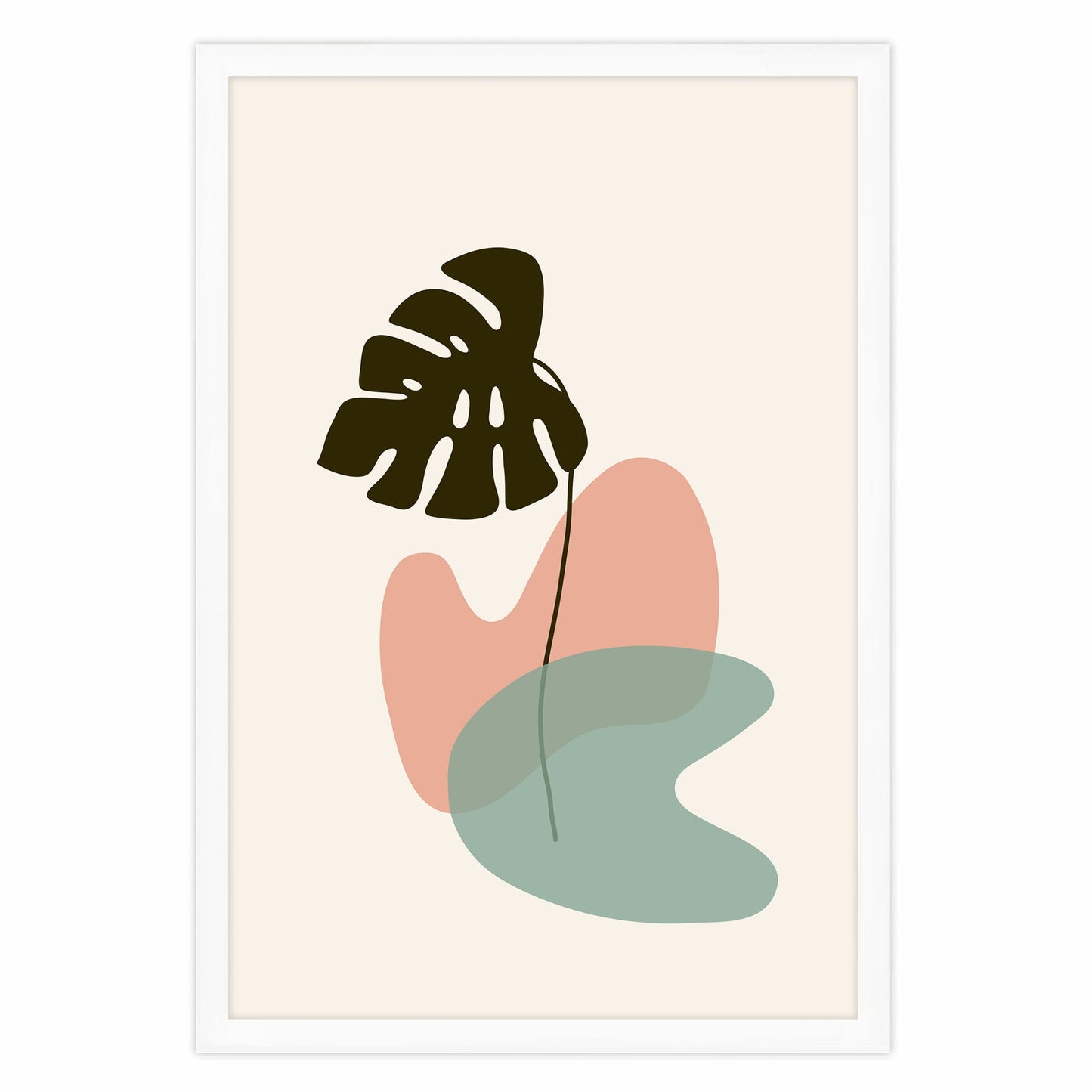 Ethan Taylor 'Bohemian Monstera' Framed Art Print