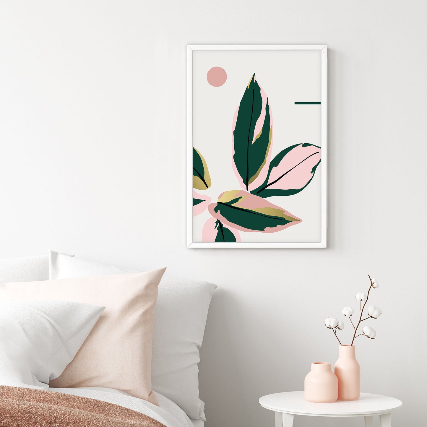 Ethan Taylor 'Tropical Leaves III' Framed Art Print