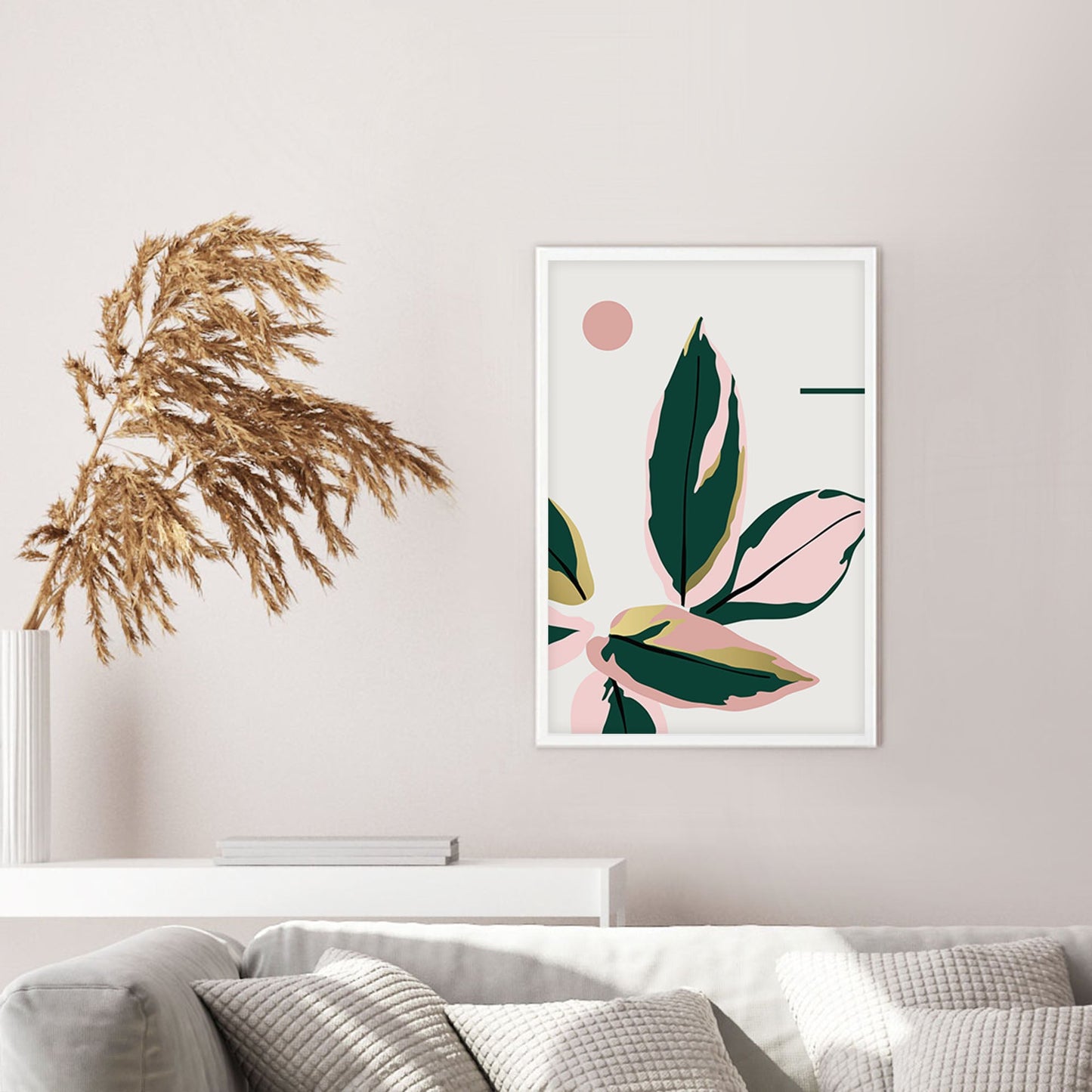 Ethan Taylor 'Tropical Leaves III' Framed Art Print