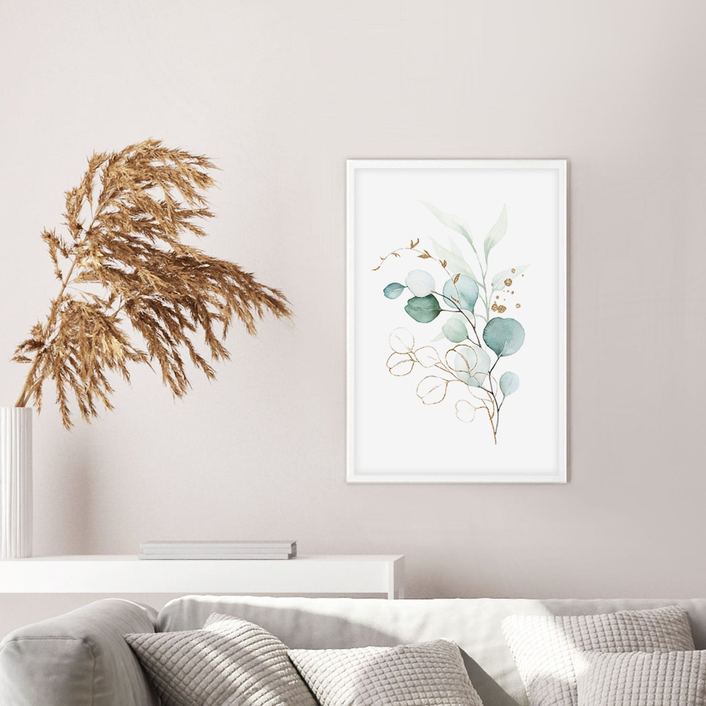 Ethan Taylor 'Watercolor Leaves III' Framed Art Print