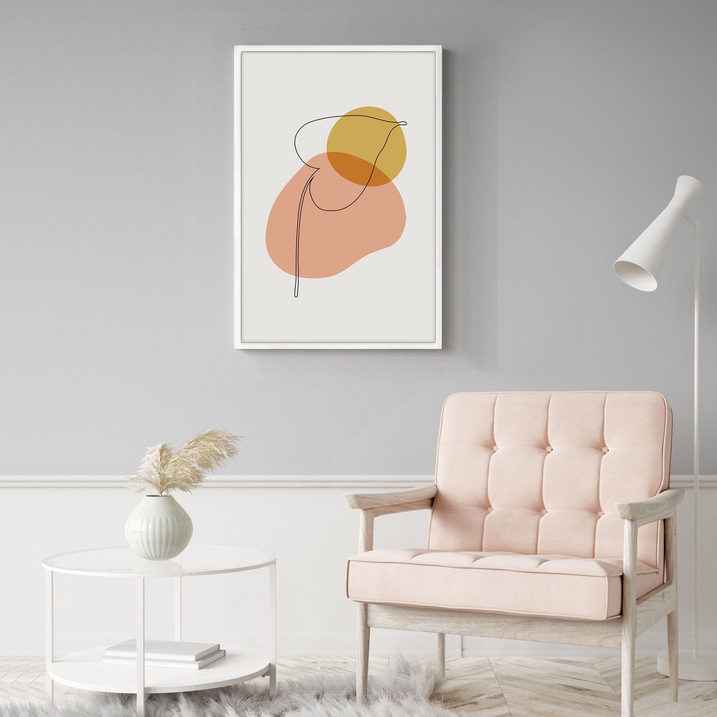 Ethan Taylor 'Modern Leaf' Framed Art Print