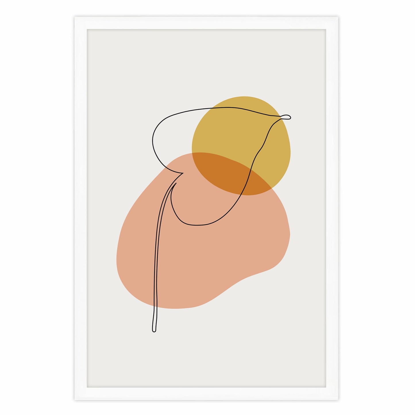 Ethan Taylor 'Modern Leaf' Framed Art Print