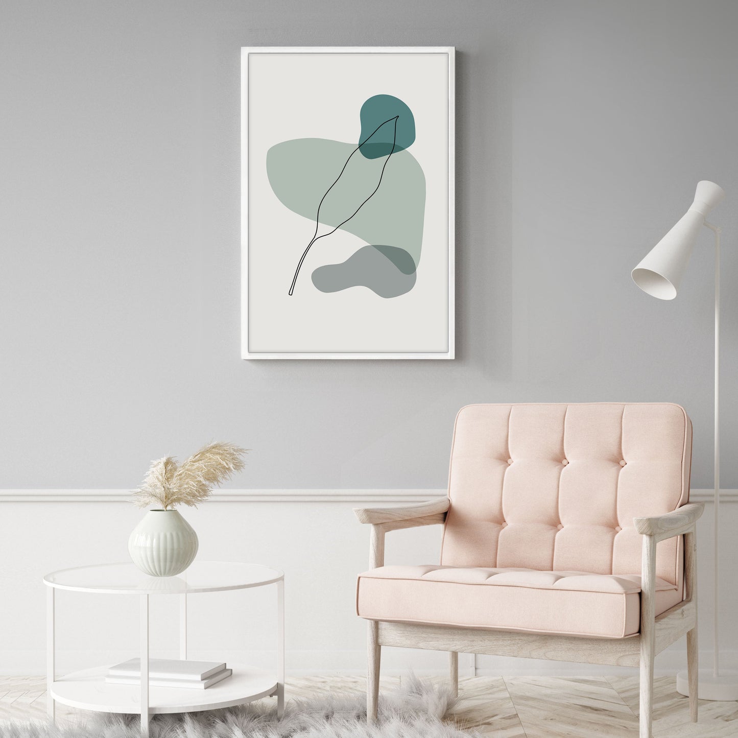 Ethan Taylor 'Modern Leaf II' Framed Art Print