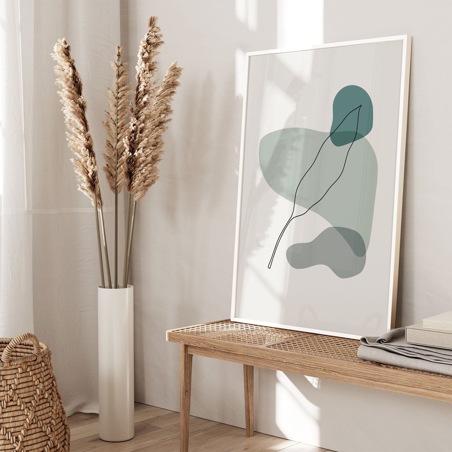 Ethan Taylor 'Modern Leaf II' Framed Art Print