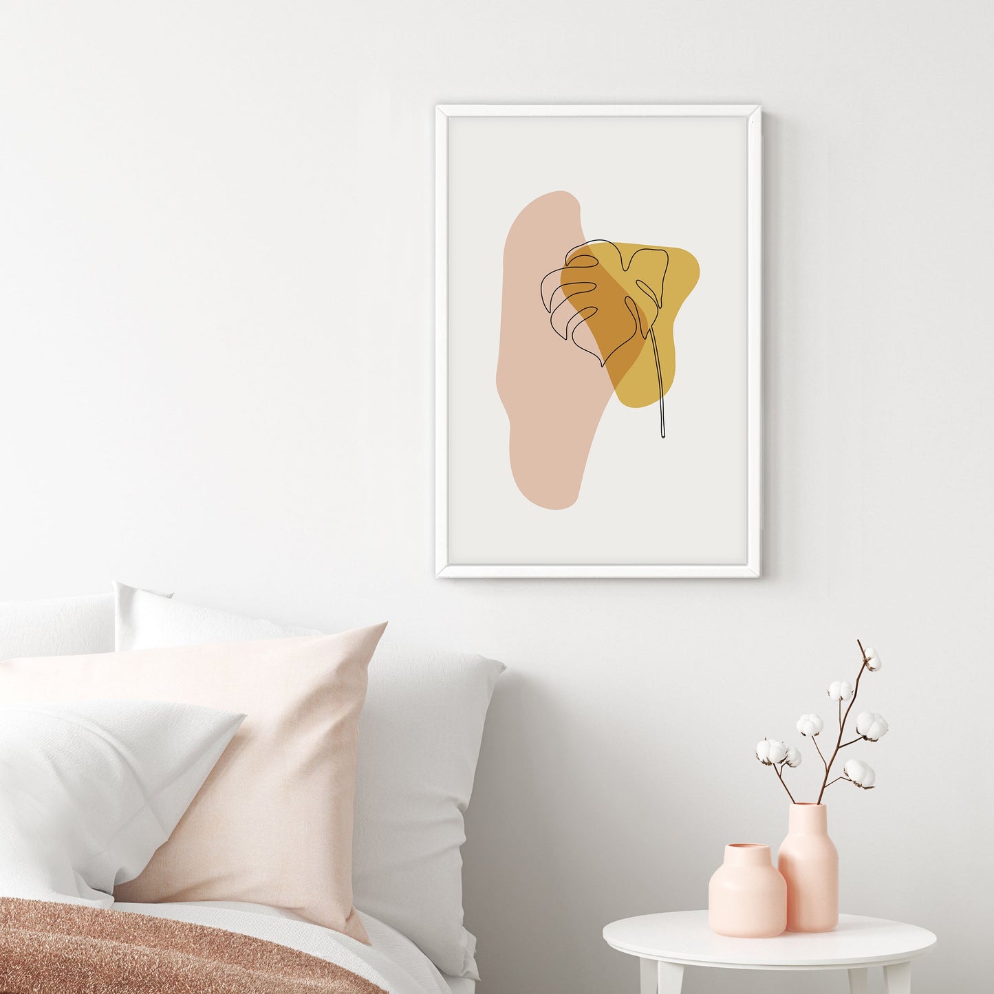 Ethan Taylor 'Modern Leaf III' Framed Art Print