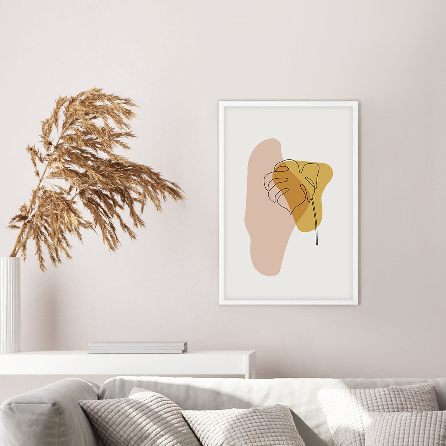 Ethan Taylor 'Modern Leaf III' Framed Art Print