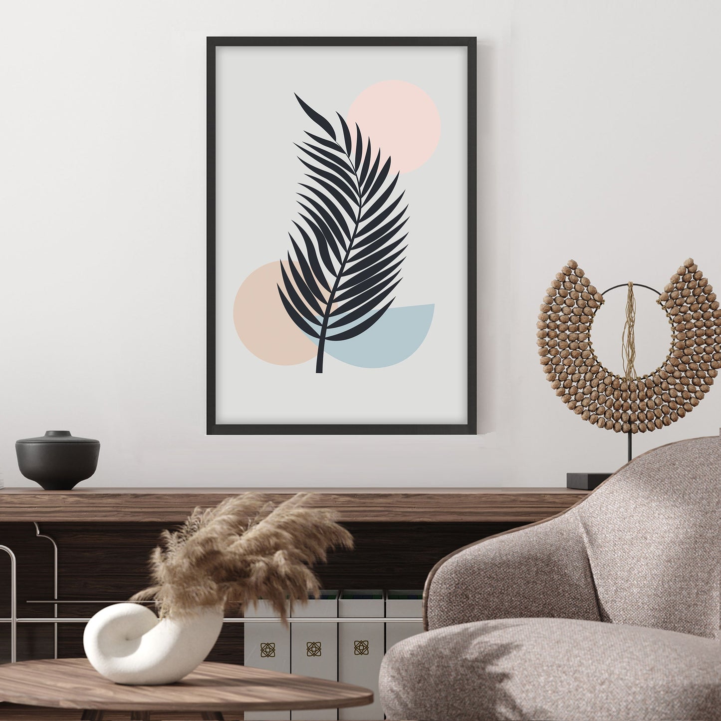 Ethan Taylor 'Palm Leaf III' Framed Art Print