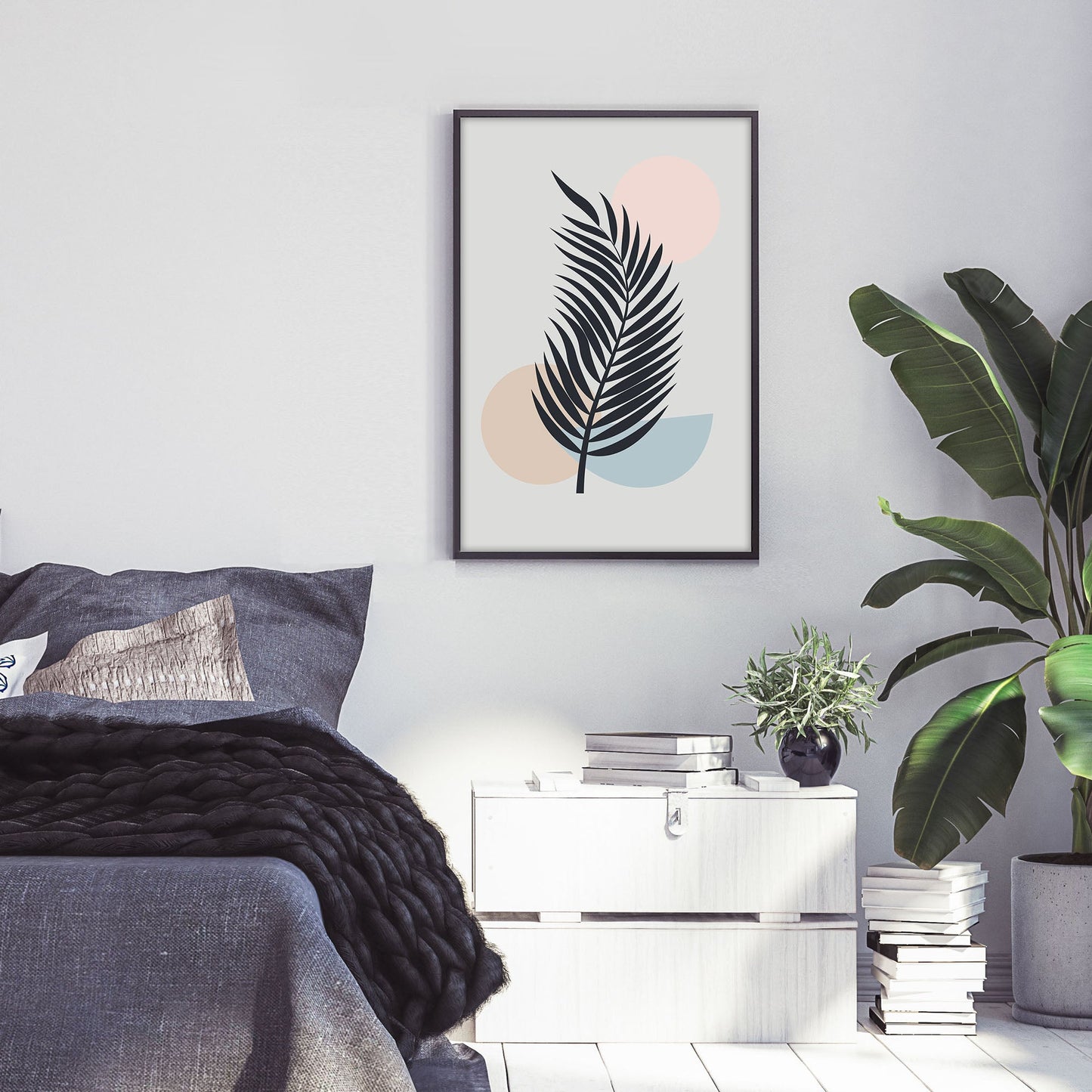 Ethan Taylor 'Palm Leaf III' Framed Art Print