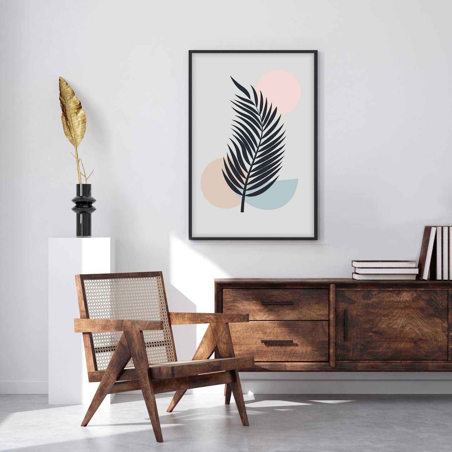 Ethan Taylor 'Palm Leaf III' Framed Art Print