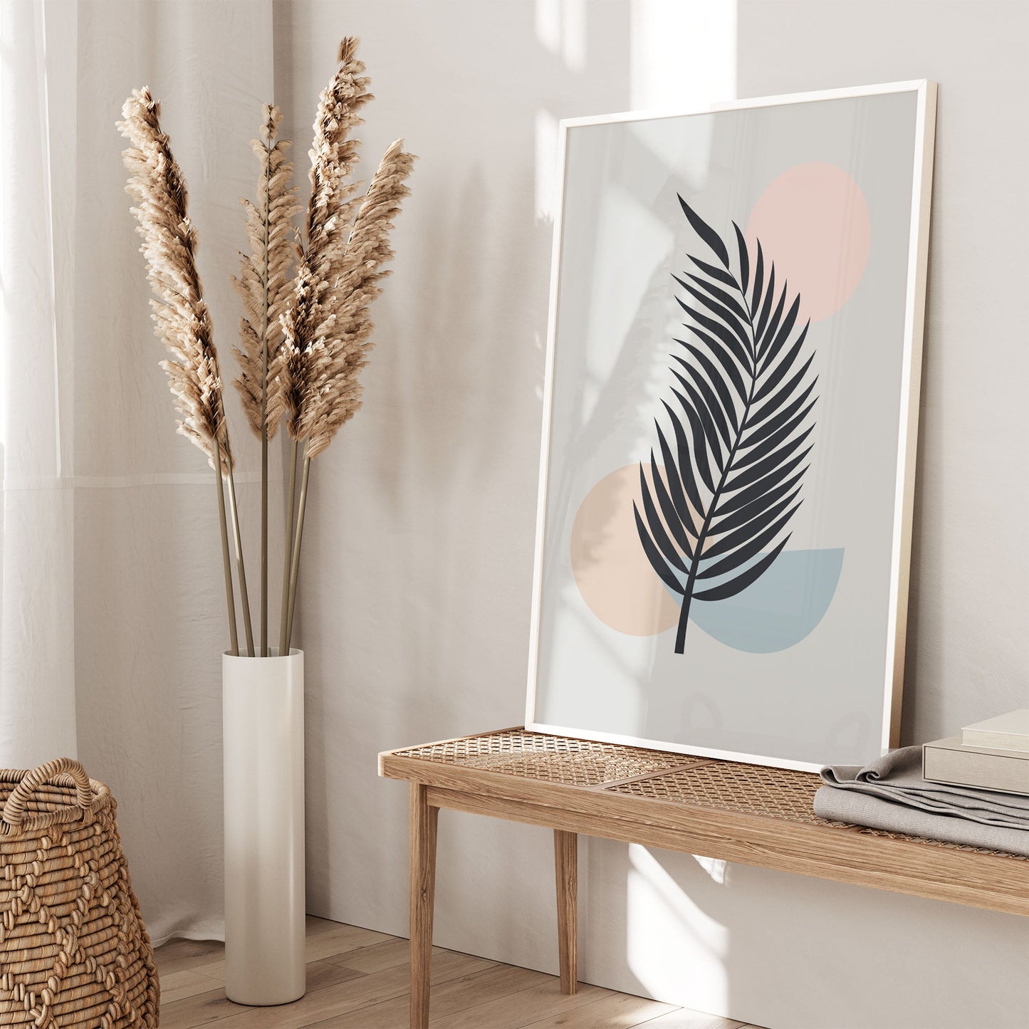 Ethan Taylor 'Palm Leaf III' Framed Art Print