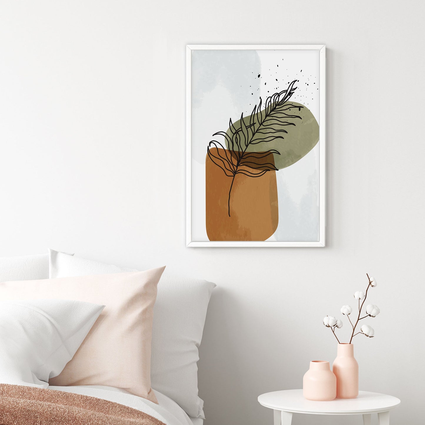 Ethan Taylor 'Leaf Bohemian' Framed Art Print