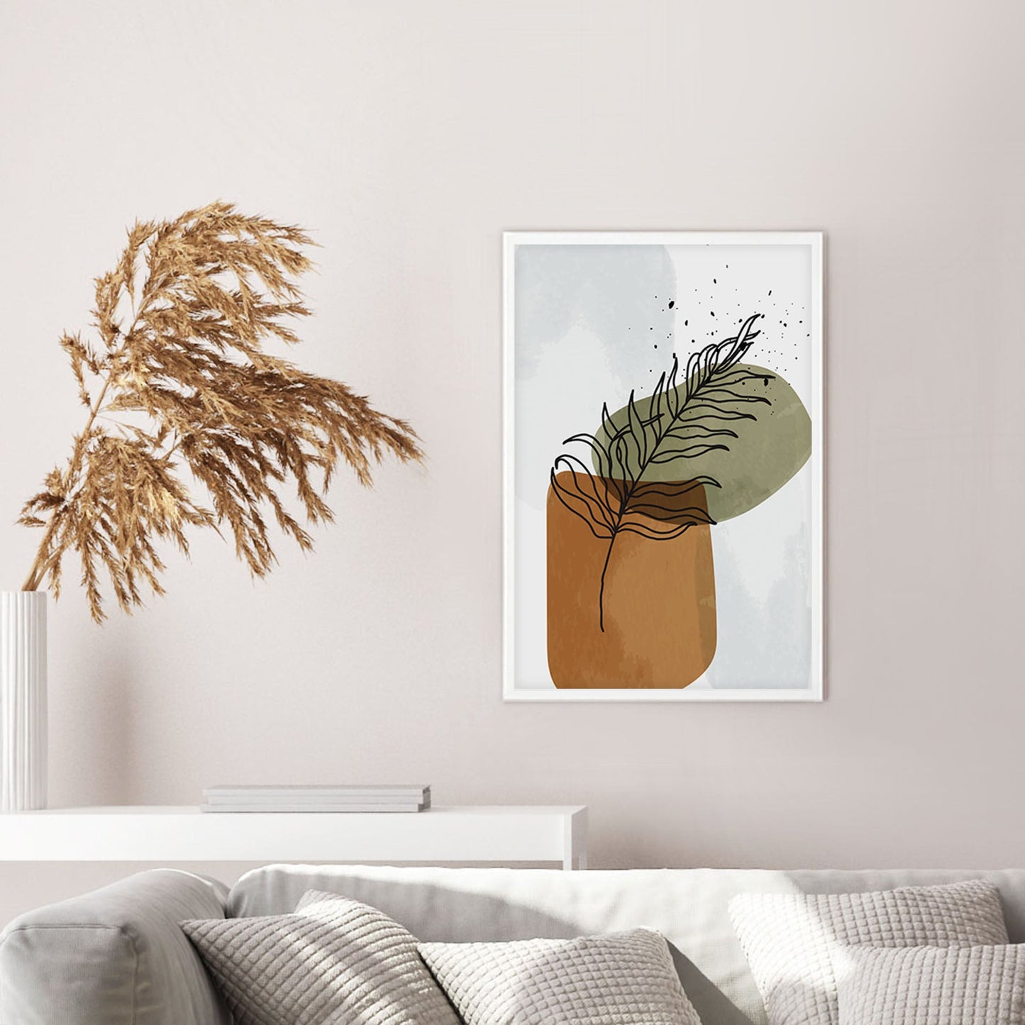 Ethan Taylor 'Leaf Bohemian' Framed Art Print