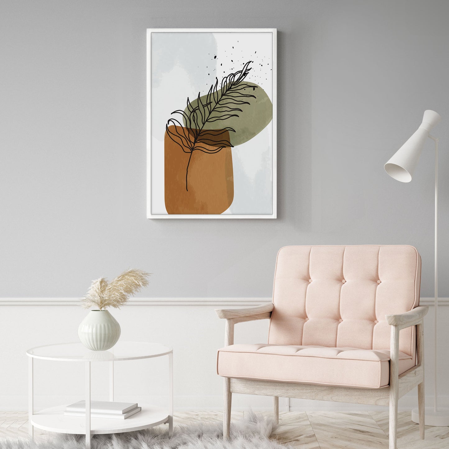 Ethan Taylor 'Leaf Bohemian' Framed Art Print