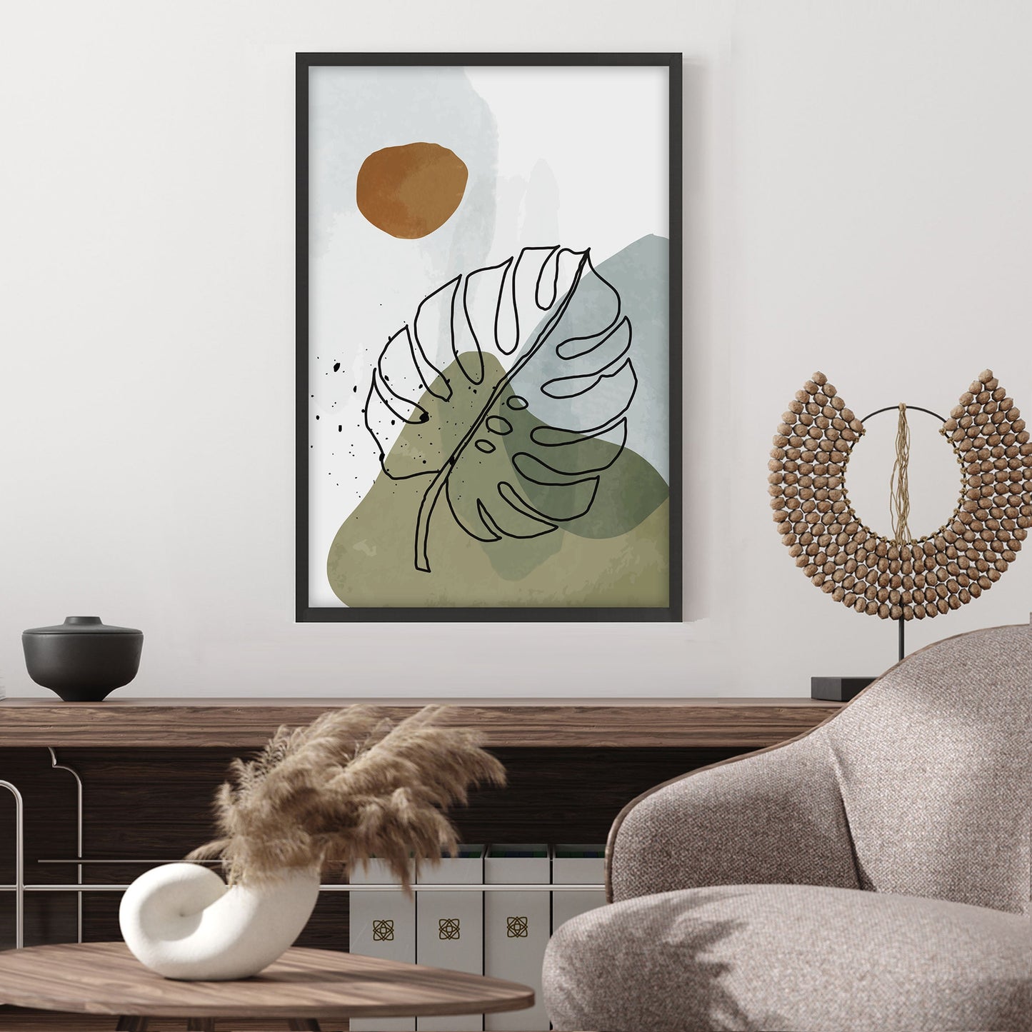 Ethan Taylor 'Leaf Bohemian II' Framed Art Print