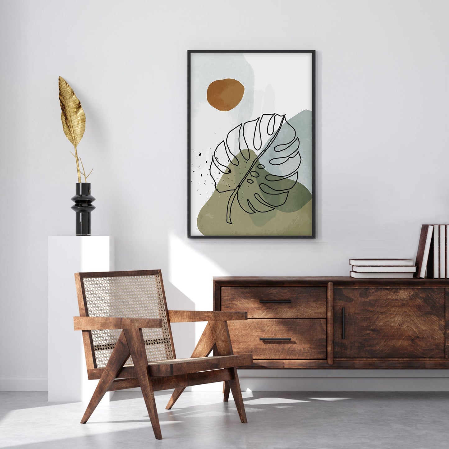 Ethan Taylor 'Leaf Bohemian II' Framed Art Print