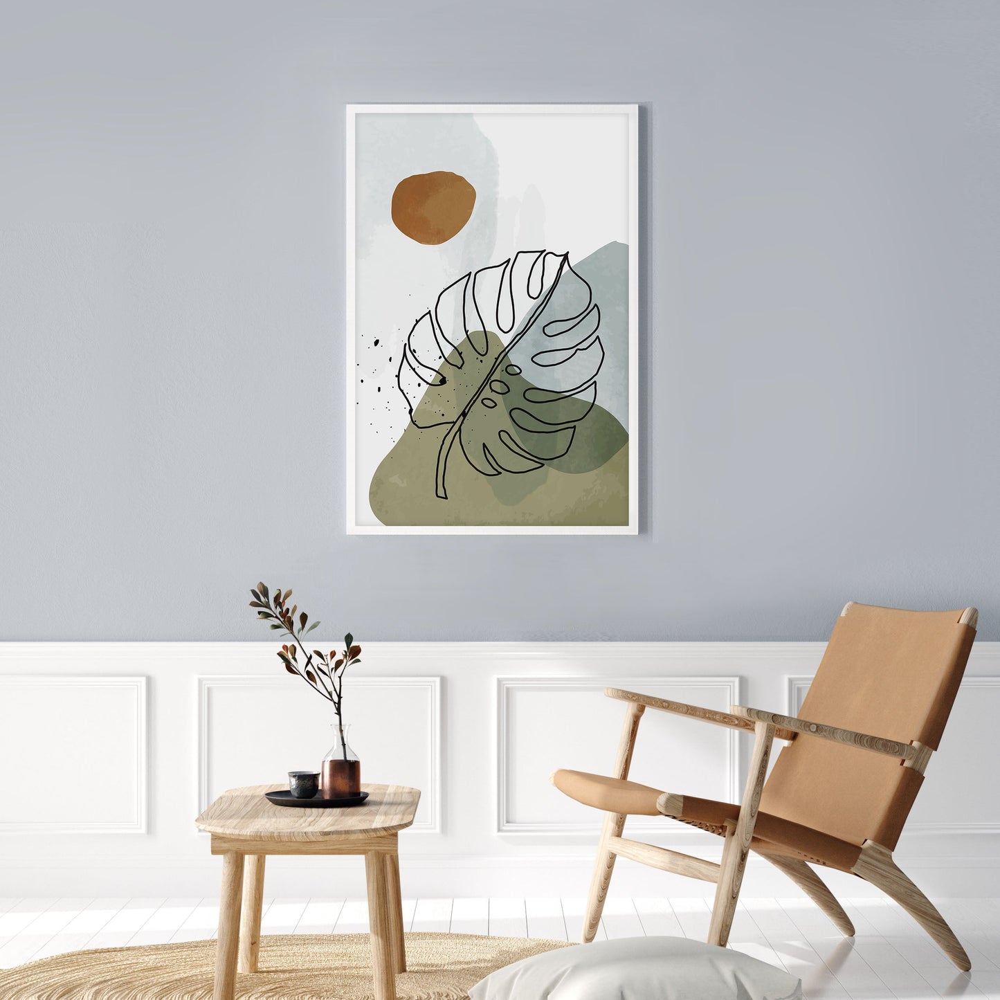 Ethan Taylor 'Leaf Bohemian II' Framed Art Print