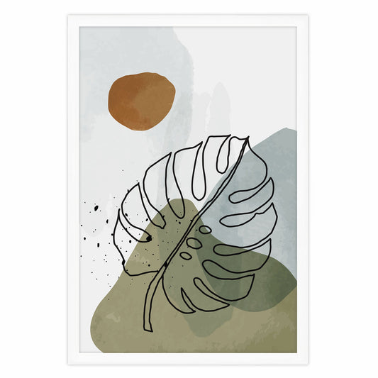 Ethan Taylor 'Leaf Bohemian II' Framed Art Print