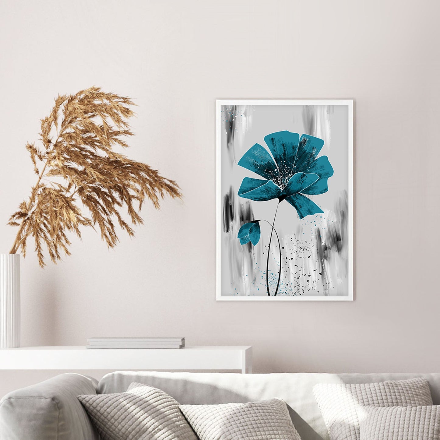 Ethan Taylor 'The Blue Flower' Framed Art Print