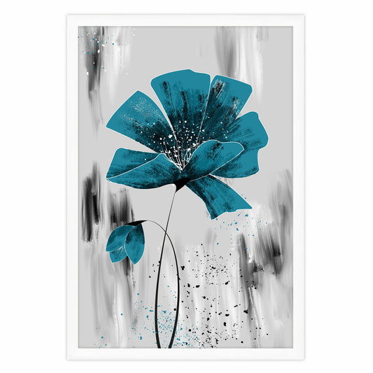 Ethan Taylor 'The Blue Flower' Framed Art Print