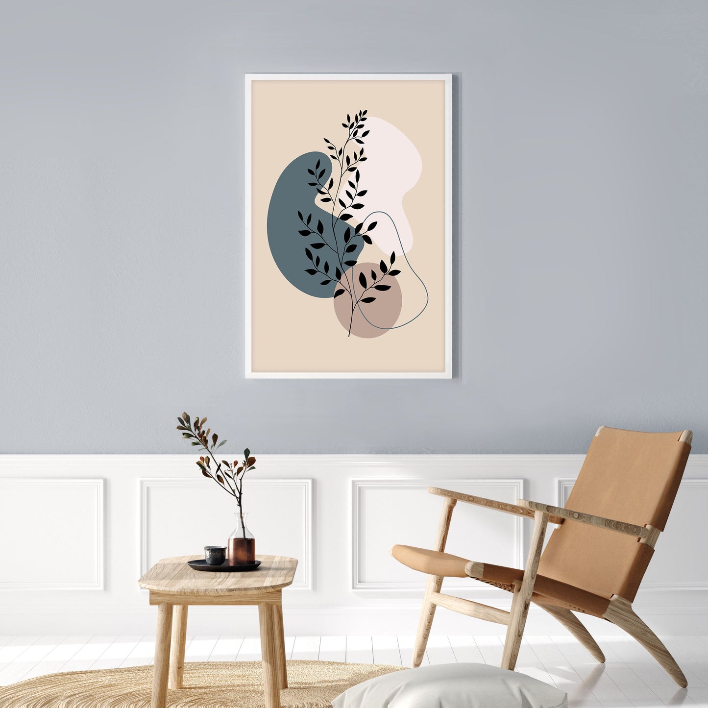 Ethan Taylor 'Beige Bohemian' Framed Art Print