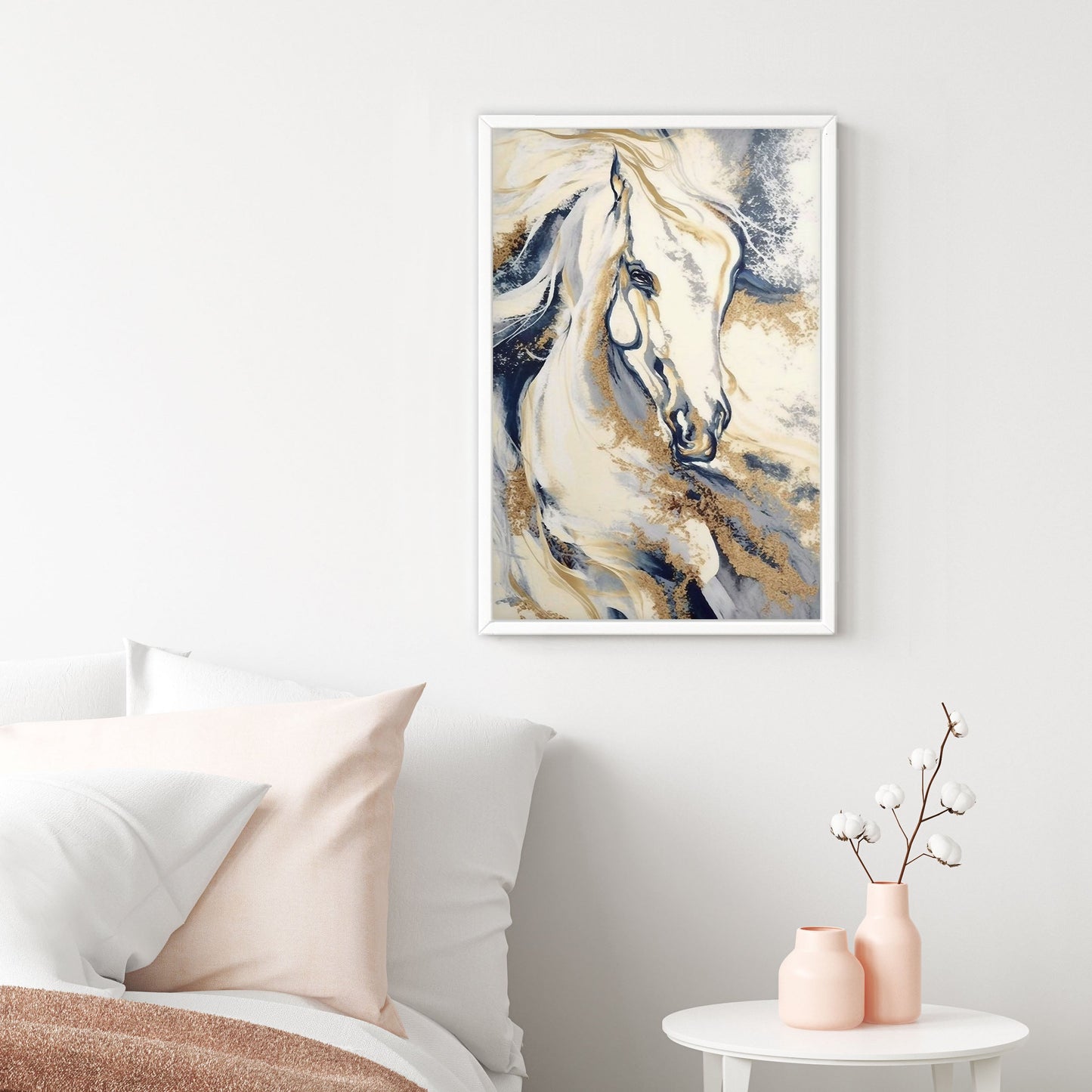 Ethan Taylor 'Gold Equestrian' Framed Art Print