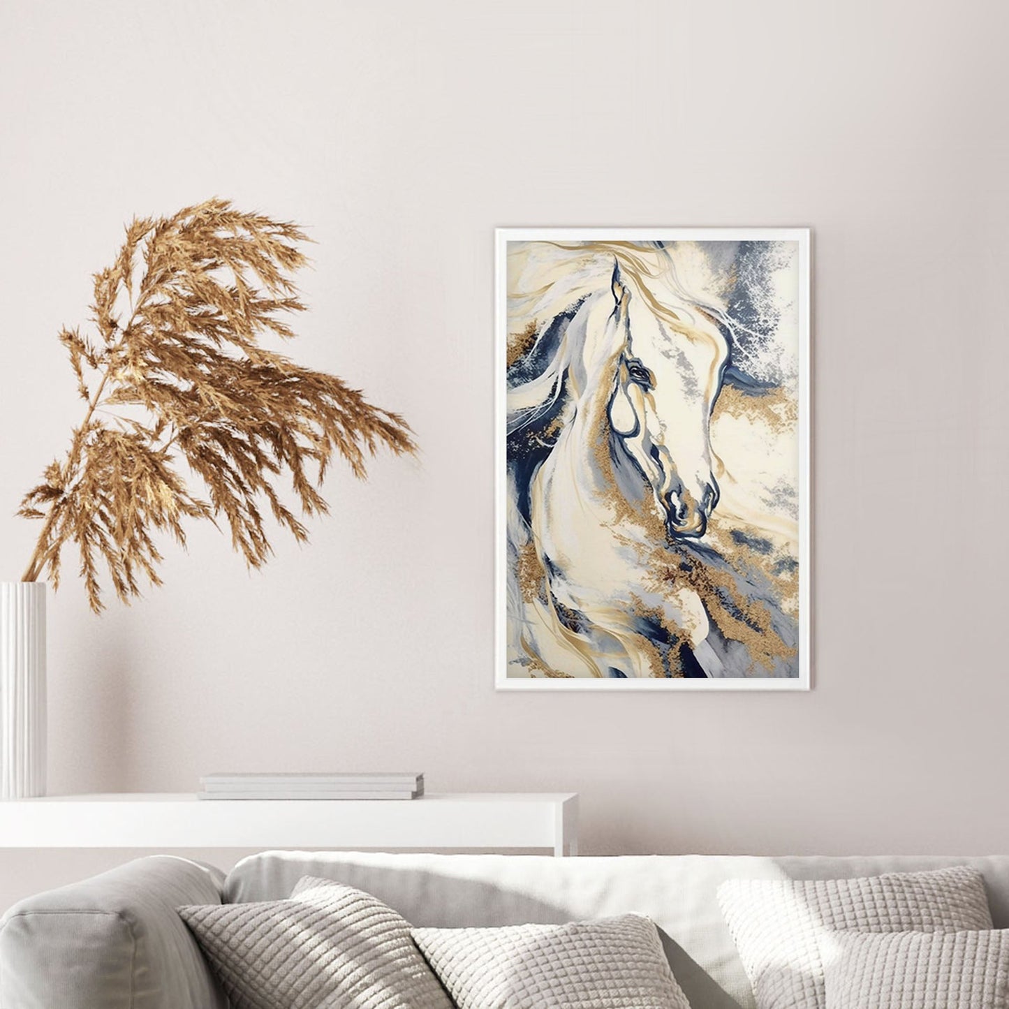 Ethan Taylor 'Gold Equestrian' Framed Art Print