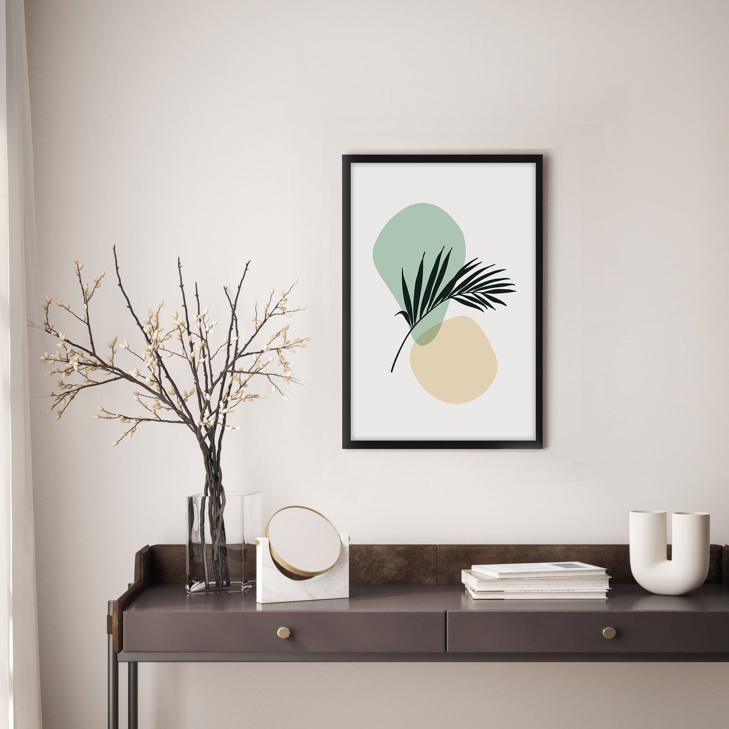 Ethan Taylor 'Boho Plant I' Framed Art Print