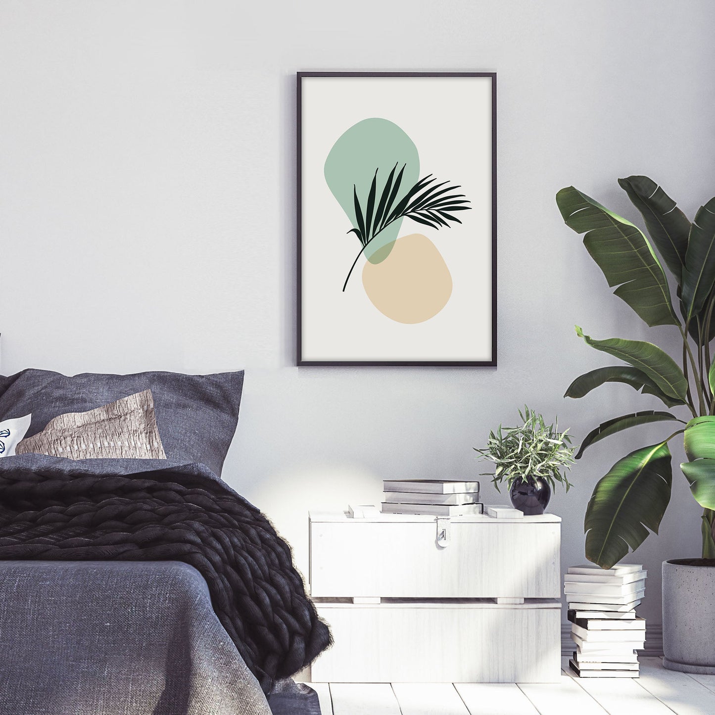 Ethan Taylor 'Boho Plant I' Framed Art Print