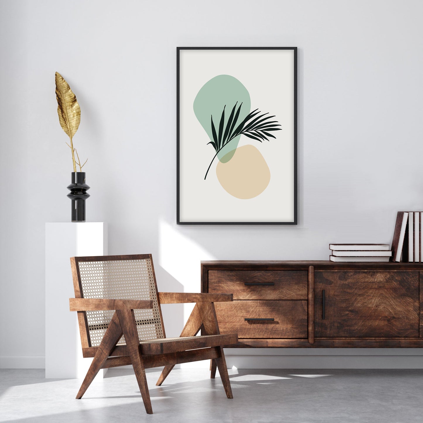 Ethan Taylor 'Boho Plant I' Framed Art Print