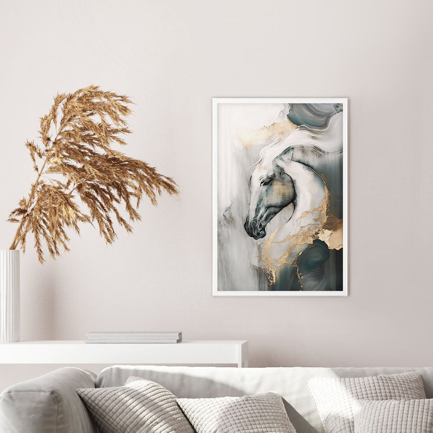 Ethan Taylor 'Golden Equestrian' Framed Art Print