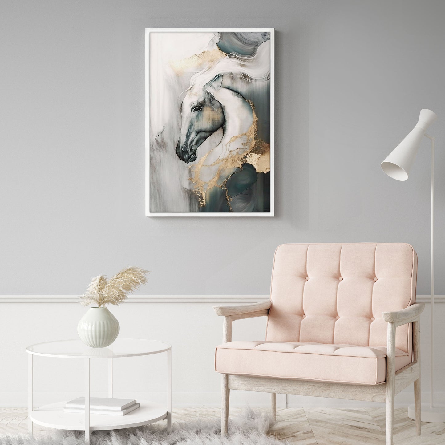 Ethan Taylor 'Golden Equestrian' Framed Art Print