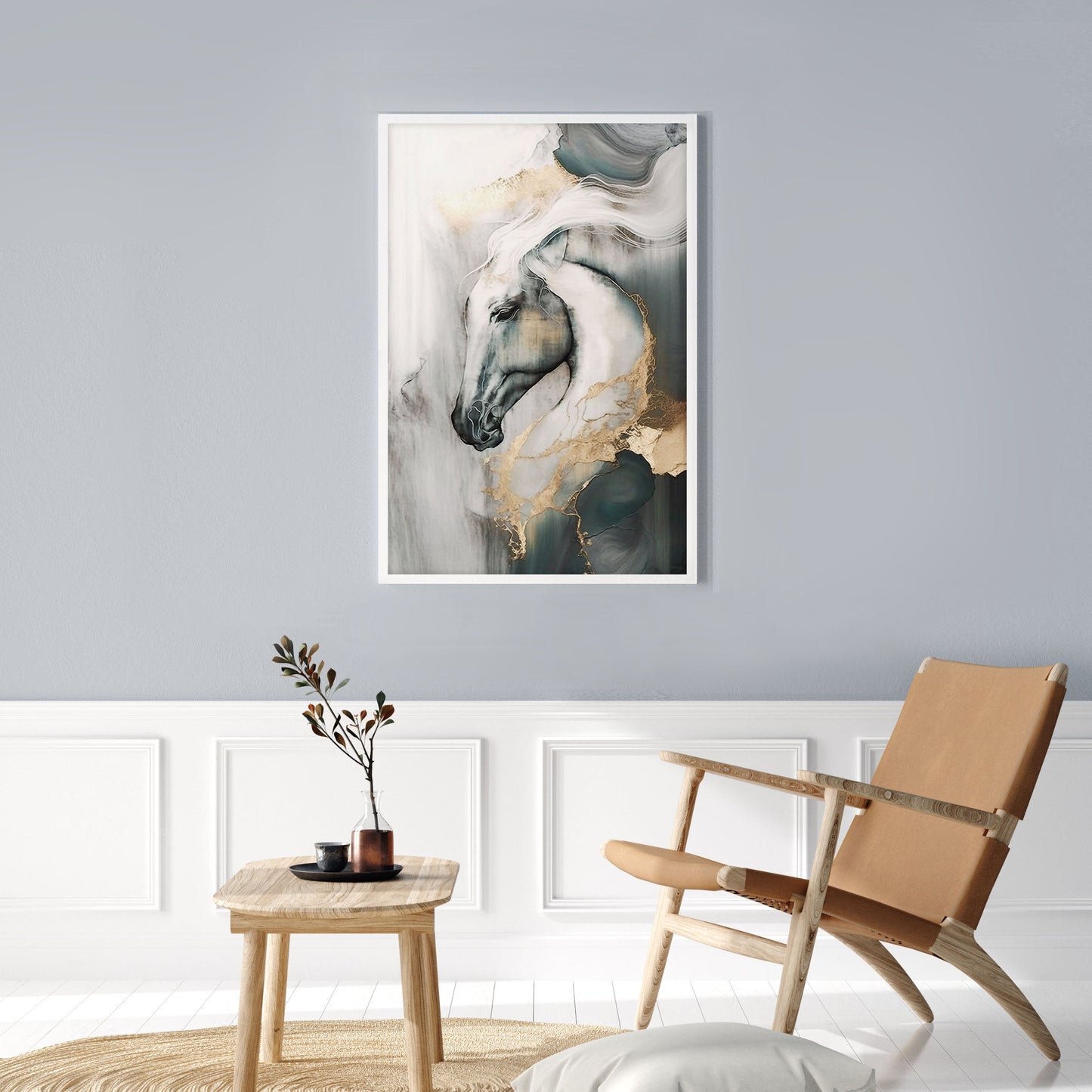 Ethan Taylor 'Golden Equestrian' Framed Art Print