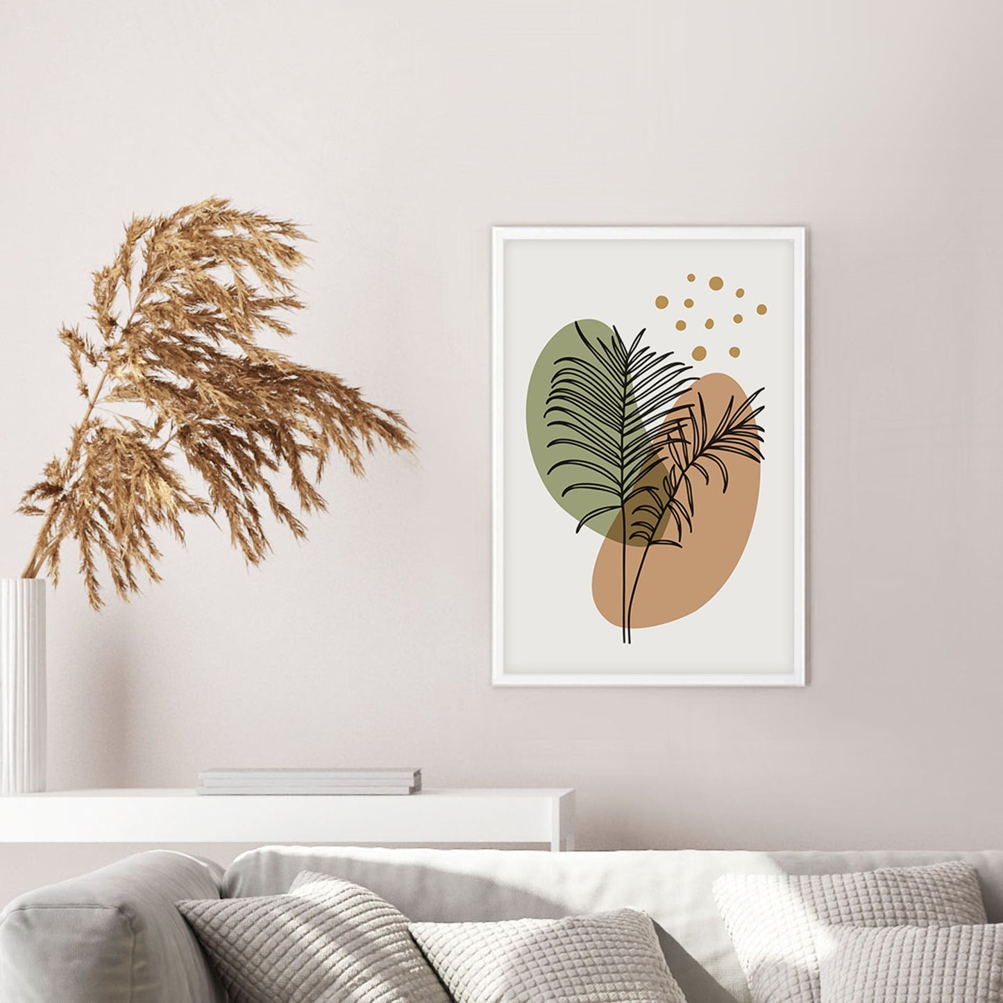 Ethan Taylor 'Palm Leaf I' Framed Art Print