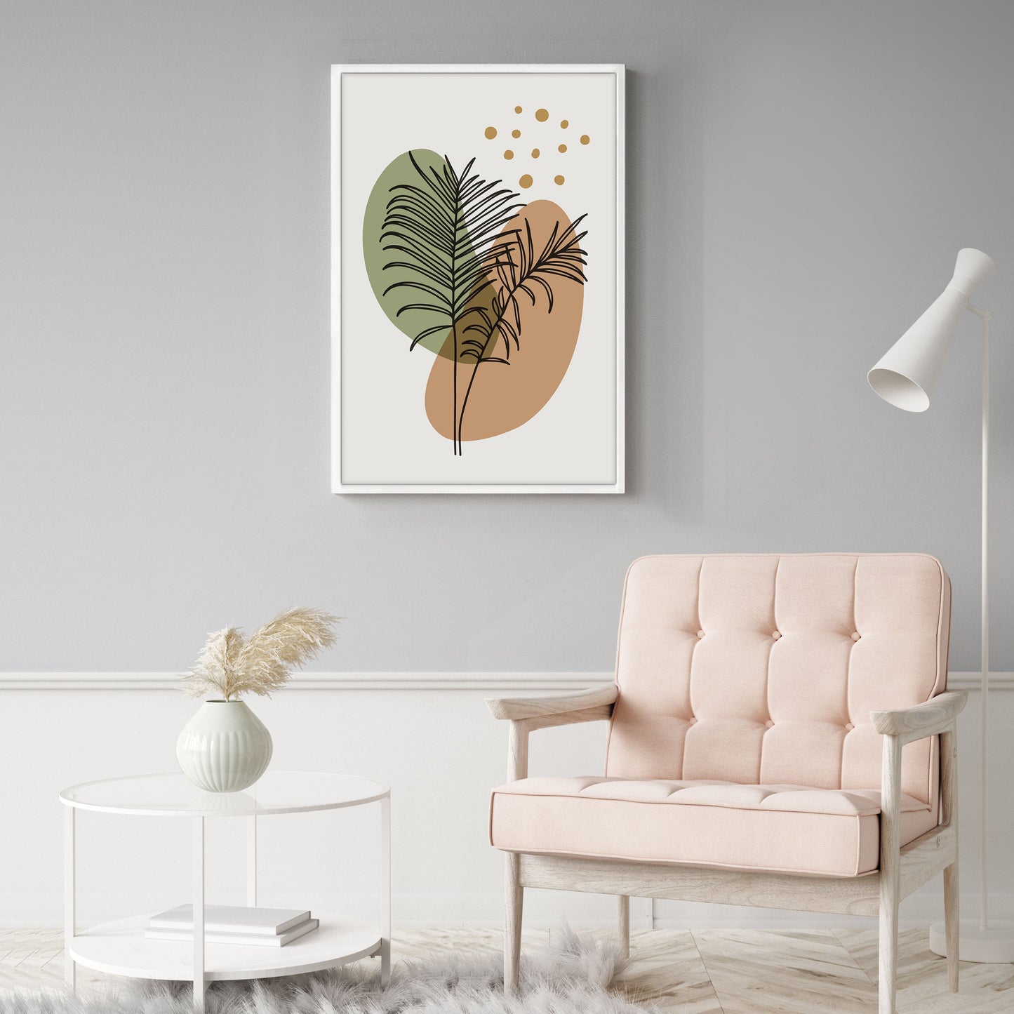 Ethan Taylor 'Palm Leaf I' Framed Art Print