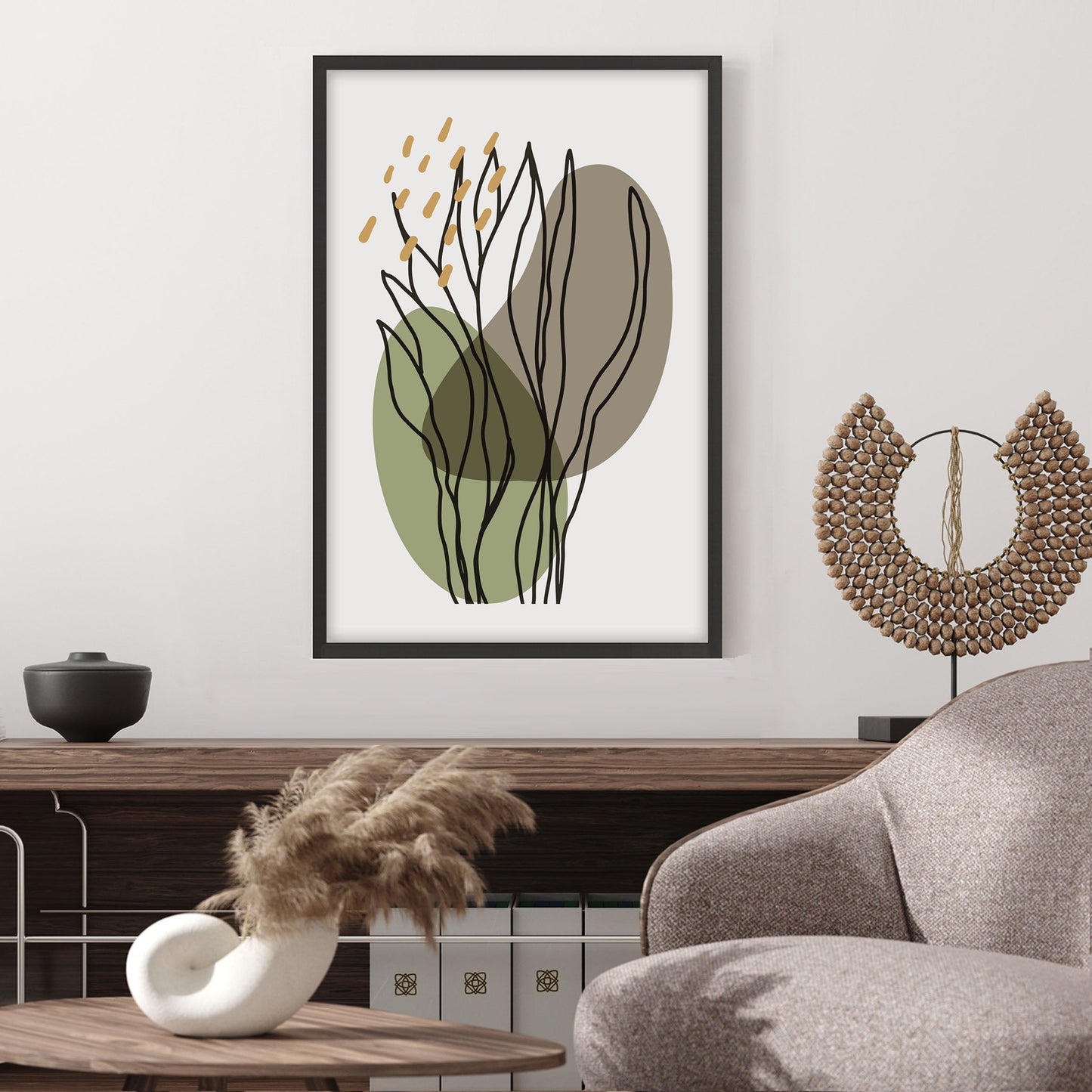 Ethan Taylor 'Marine Botanical' Framed Art Print