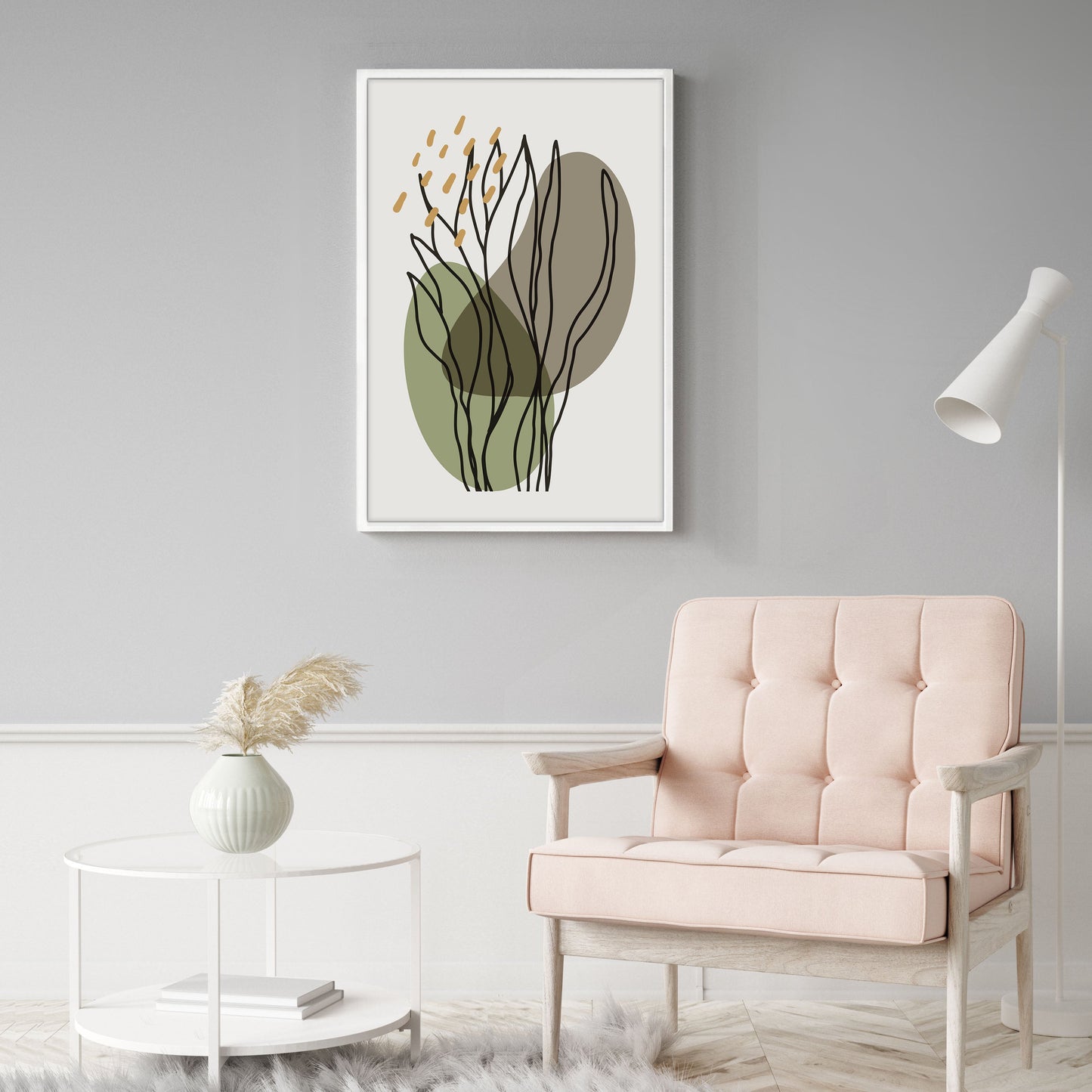 Ethan Taylor 'Marine Botanical' Framed Art Print